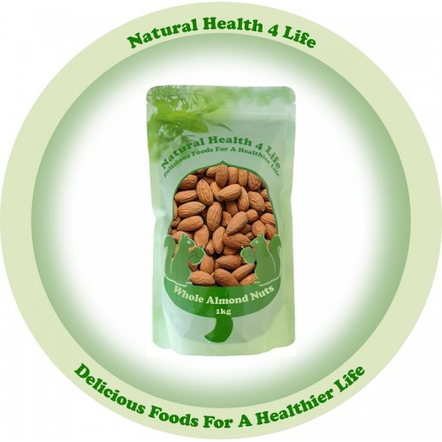 Whole Raw Almond Nuts 1kg Special offer