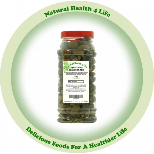 Caramelised Chocolate Cinnamon Almond Nuts Mix in Gift Jar 575g