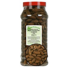Baked & Salted Mixed Peppercorn Almonds 575g in gift jar