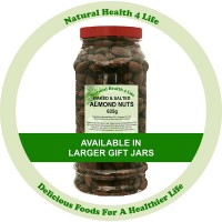 Baked & Salted Almond Nuts  in various weights and containers