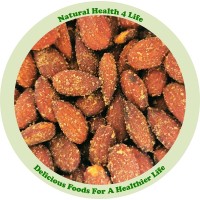 Baked & Salted Smoked Almond Nuts in various weights and containers
