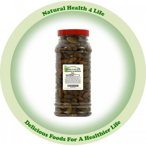 Baked & Salted Vinegar Almonds in Gift Jar 625g
