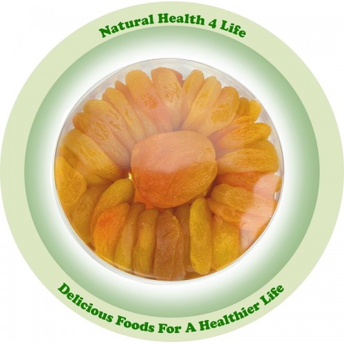Dried Large Apricots in Round Gift Box 300g