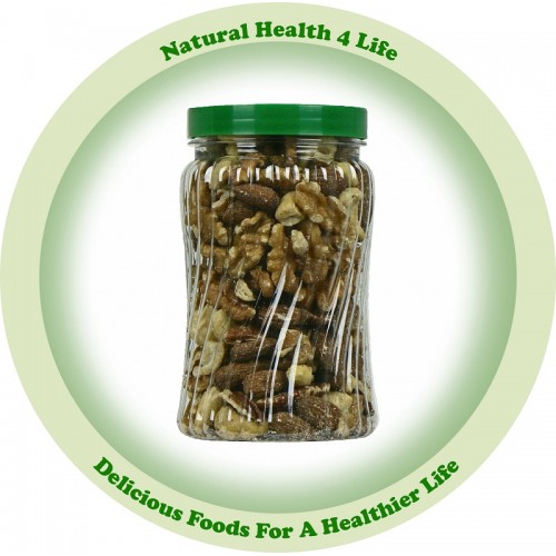 Best Mixed Nuts (Walnuts, Almonds, Cashews, Pecans) in Gift Jar 250g