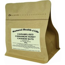 Caramelised Cinnamon Honey Cashew Nuts 300g