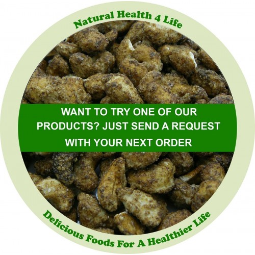 Caramelised Cinnamon Honey Cashew Nuts in various weights
