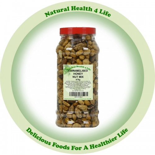 Caramelised Honey Nut Mix in Gift Jar 475g