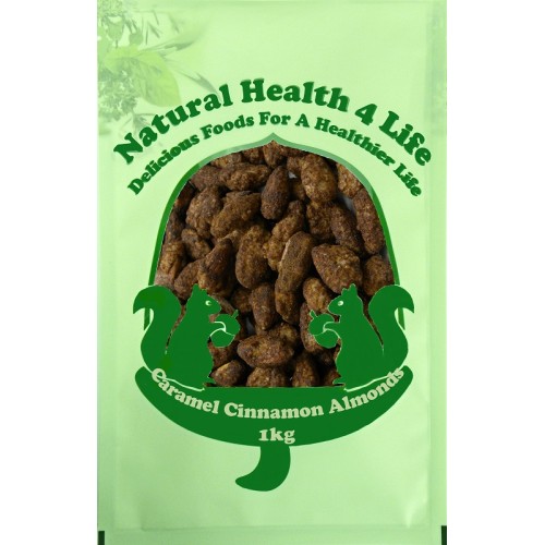 Caramelised Cinnamon Honey Almond Nuts, 1KG in Pouch