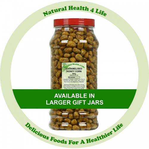 Caramelised Honey Corn in various weights and containers