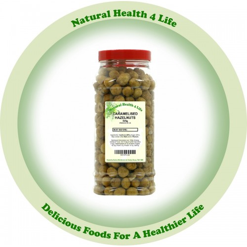 Caramelised Hazelnuts in Gift Jar 525g