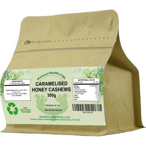 Caramelised Honey Cashew Nuts 300g