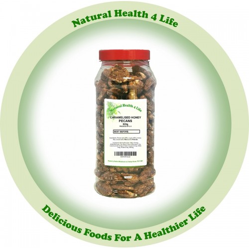 Caramelised Honey Pecan Halves in Gift Jar 525g