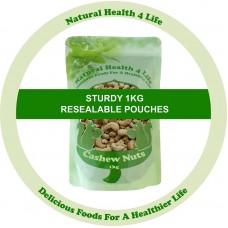 Whole Raw Cashew Nuts in various weights and containers