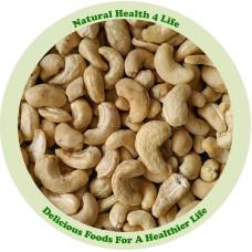 Whole Raw Cashew Nuts in various weights and containers