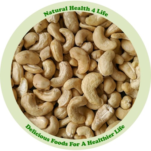 Whole Raw Cashew Nuts in various weights and containers