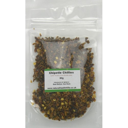 Dried Chipotle Chillies 30g