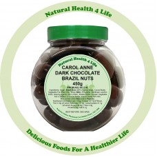 Carol Anne Dark Chocolate Brazils in Gift Jar 450g