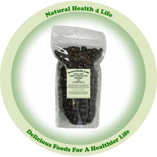 Carol Anne Dark Chocolate Raisins 500g