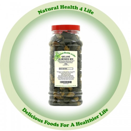 Deluxe Almond Mix 600g in gift jar