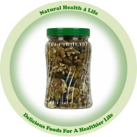 Deluxe Dried Fruit and Raw Nuts Mix in Gift Jar 275g