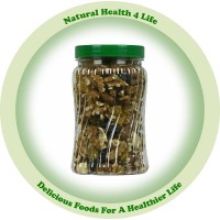 Deluxe Dried Fruit and Raw Nuts Mix in Gift Jar 250g