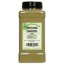 Ground Ginger 650g in a shaker jar