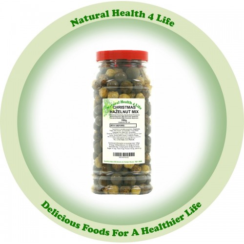 Caramelised Chocolate Cinnamon Hazelnuts Mix in Gift Jar 550g