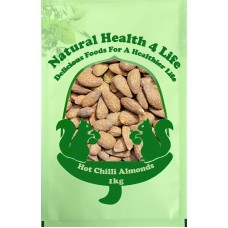 Baked & Salted Hot Chilli Almond Nuts in 1kg Pouch