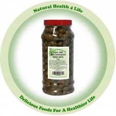 Carol Anne Milk Chocolate Mixed Nuts in Gift Jar 675g