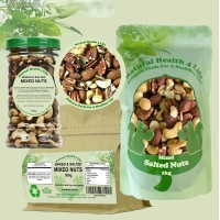 Baked & Salted Mixed Nuts ( Cashews, Almonds and Pecans )