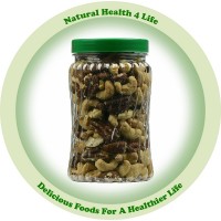 Baked & Salted Mixed Nuts (Almonds, Cashews, Pecans) in Gift Jar 265g