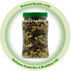 Baked & Salted Mixed Nuts (Almonds, Cashews, Pecans) in Gift Jar 265g