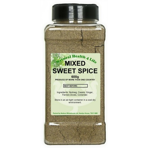 Mixed Sweet spice 600g in a shaker jar