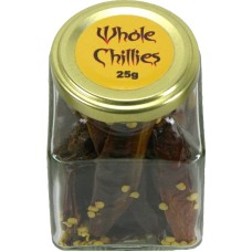 Dried Whole Chillies 25g