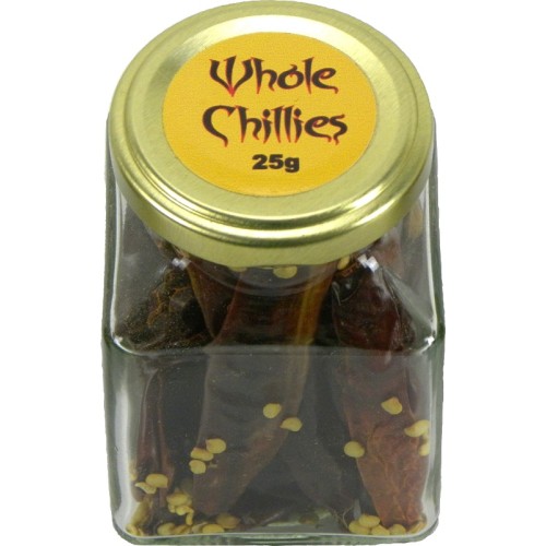 Dried Whole Chillies 25g