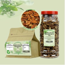Baked & Salted Pecan Halves