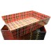 Large Christmas Hamper Tray -Tartan