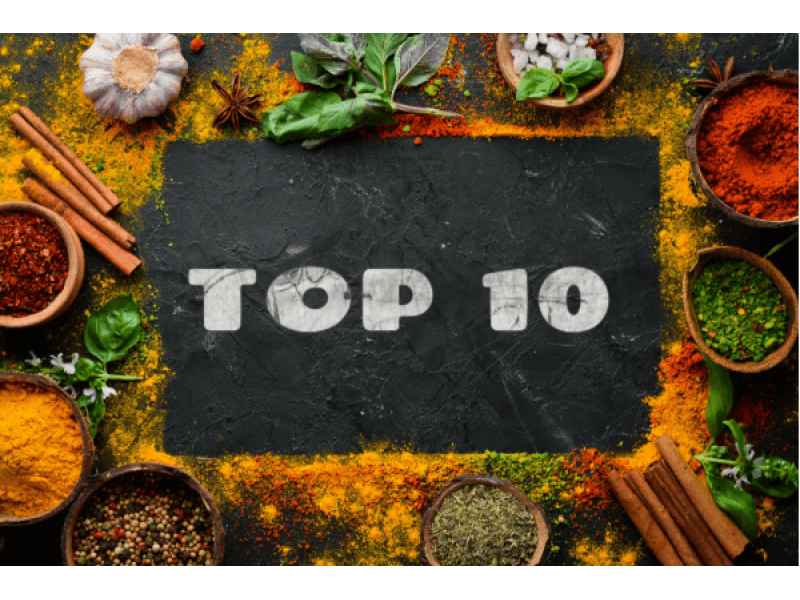 The Top Ten Healthiest Herbs and Spices
