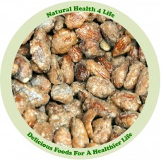 Caramelised Honey Almond Nuts in various weights and containers