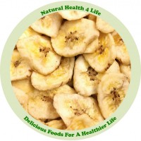 Banana Chips in various weights and containers