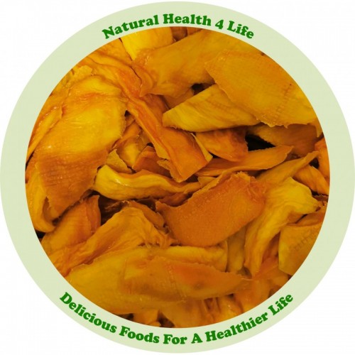 Dried Mango 6-9cm Strips in various weights and containers