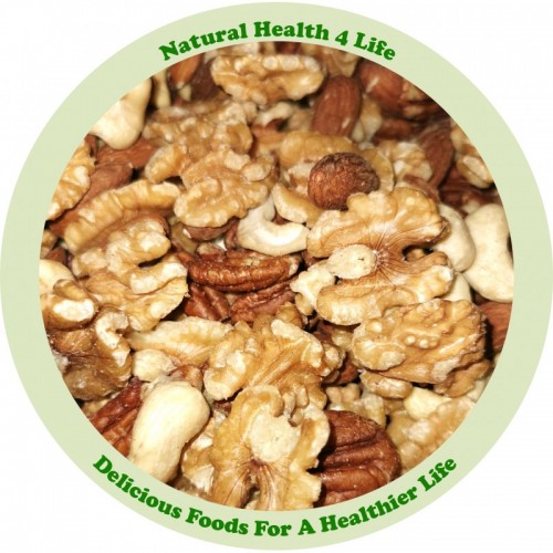 Best Mixed Nuts (Walnuts, Almonds, Cashews, Pecans) in Gift Jar 275g