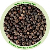 Black Peppercorns in various weights and packaging