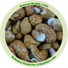 Baked & Salted Hot Chilli Cashew Nuts in various weights and containers