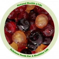 Candied Natural Coloured Mixed Cherries