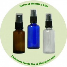 20ml Glass Bottles, Various Colours - 6 Packs with Atomisers