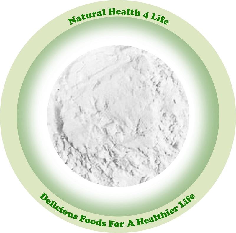 Arrowroot Powder in various weights and containers 3 Arrowroot Powder close up