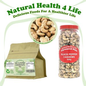 Baked Salt & Pepper Cashew Nuts