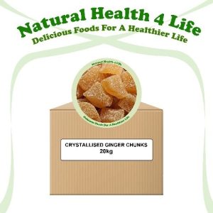 Crystallised Ginger Chunks in a box