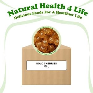 Gold Coloured Natural Cherries in a box